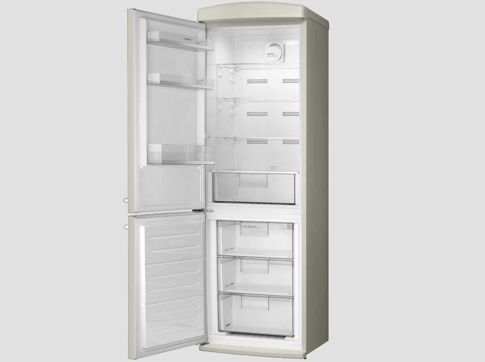 Lodowka CONCEPT LKR7460BEL Retr System bezszronowy No Frosto oszczednosc