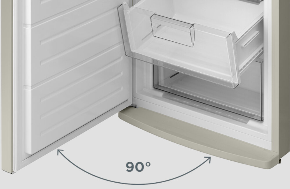 Lodowka CONCEPT LKR7460BEL Retro oszczednosc przestrzen