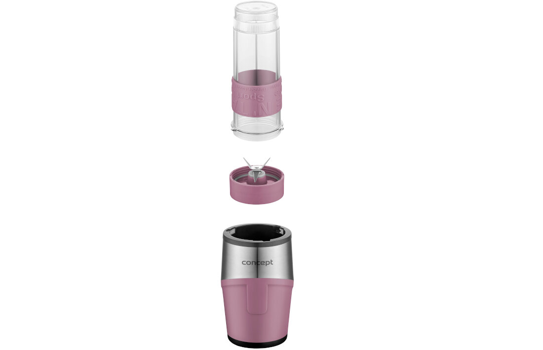 Blender kielichowy CONCEPT SM3483 + 1 bidon w komplecie proste uzytkowanie blokada bezpieczenstwa
