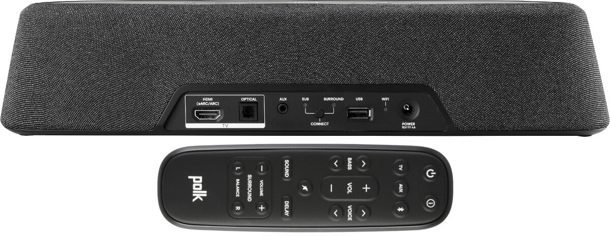 Soundbar POLK AUDIO Magnifi Mini AX Czarny latwa konfiguracja