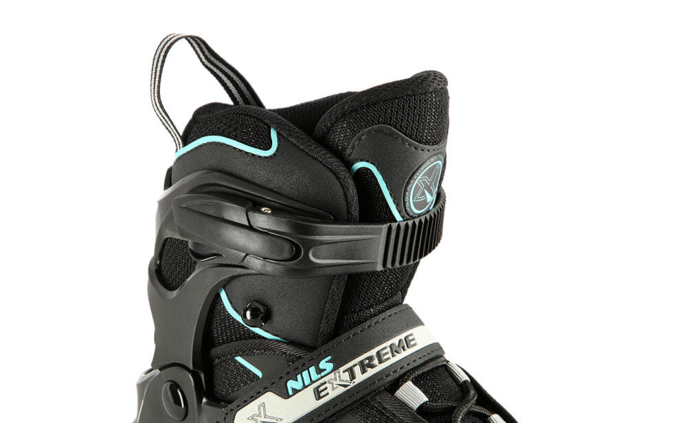 NILS EXTREME założenie zapięcie pewna jazda  klamra pasek rzep sznurówki