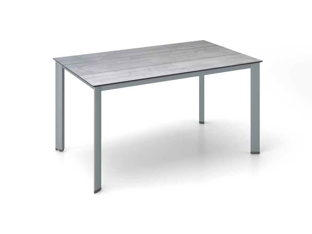 Rama stołu ogrodowego KETTLER Edge 0104021-0000, Dopasowanie do różnych blatów, Wizualizacja ramy pionowo frontem