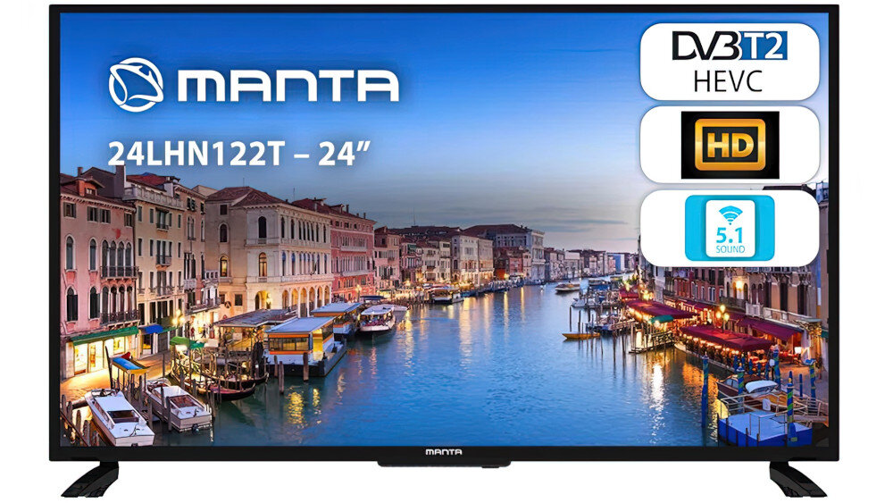 Telewizor MANTA 24LHN122T - obraz