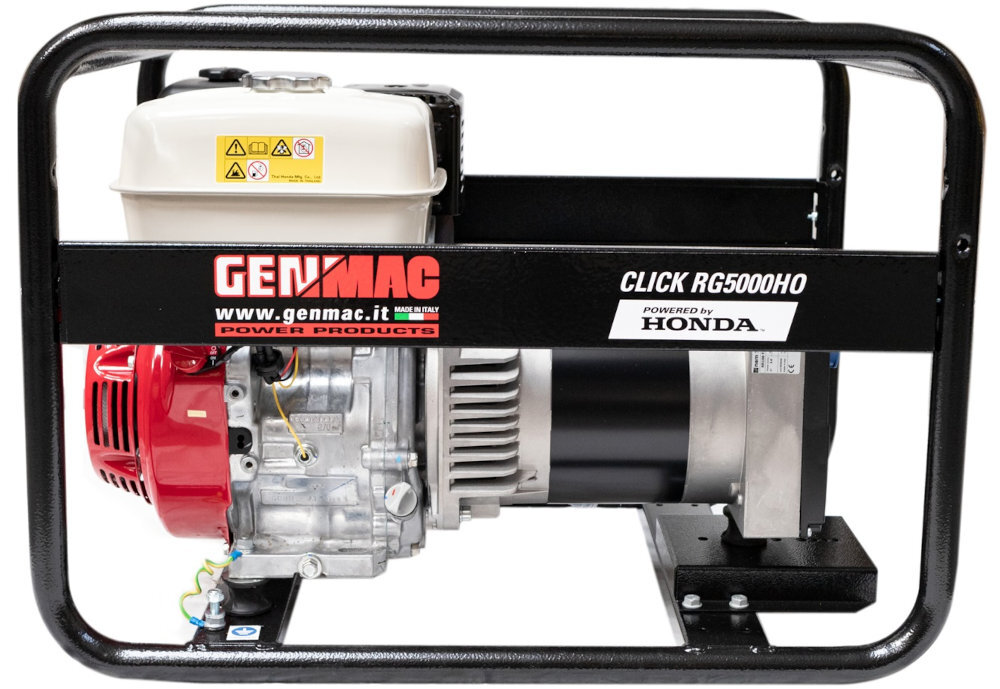 Agregat prądotwórczy GENMAC Click RG5000HO AVR gdziekolwiek