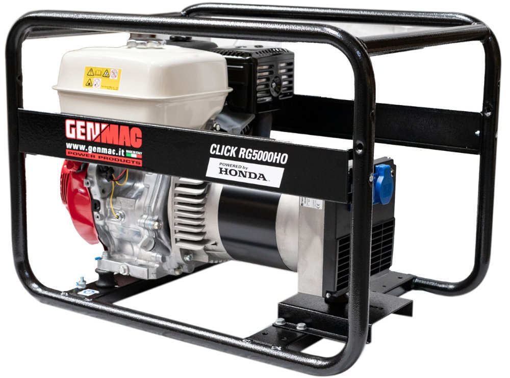Agregat prądotwórczy GENMAC Click RG5000HO AVR potezna jednostka napedowa