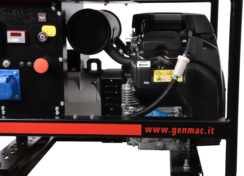 AGREGAT PRĄDOTWÓRCZY GEN-MAC COMBIPLUS zastosowane zabezpieczenia