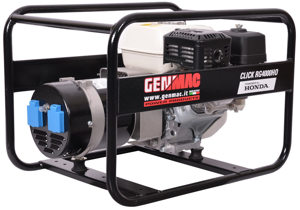 Agregat prądotwórczy GENMAC Click RG4000HO jeszcze wiecej mocy