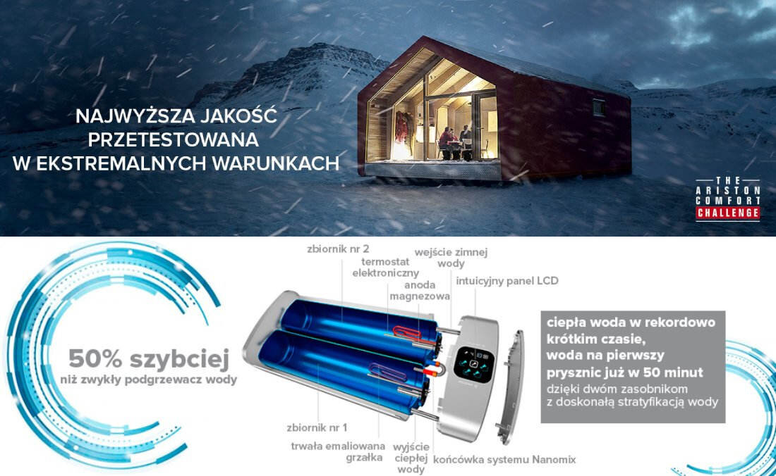 Podgrzewacz elektryczny ARISTON Velis Wifi O-100V 3626296 1.5 kW