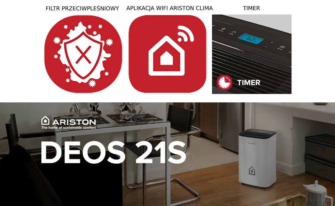 Osuszacz ARISTON Deos 21S Net