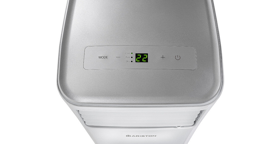 Klimatyzator ARISTON Mobis 9 regulacja temperatury od 17 do 30 °C