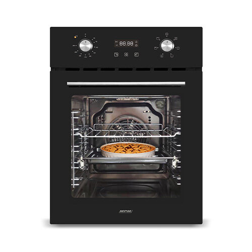 Piekarnik MPM-45-BO-22, w środku widoczna tarta.