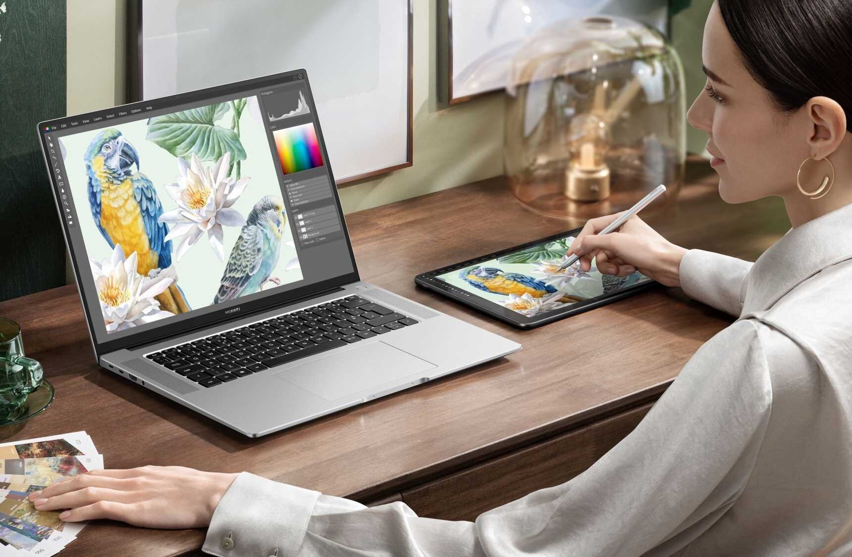 Laptop HUAWEI MateBook 16S - Poręczna ładowarka