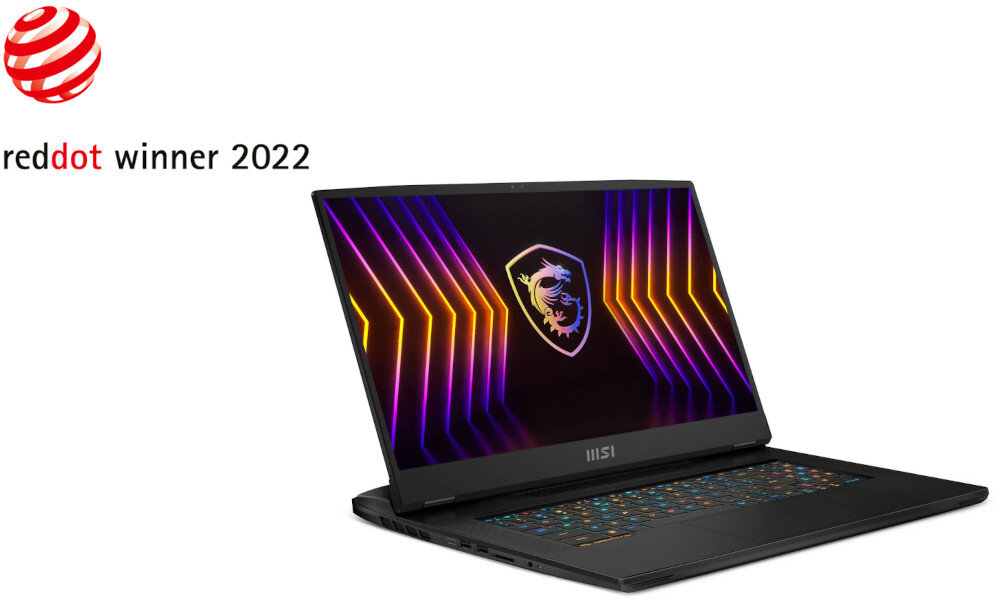 Klawiatura MSI Titan GT77 nagroda reddot