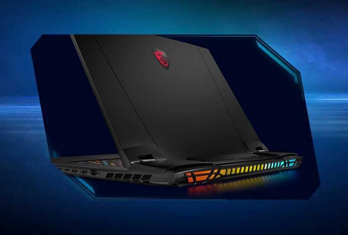 Laptop MSI Titan GT77 - porty
