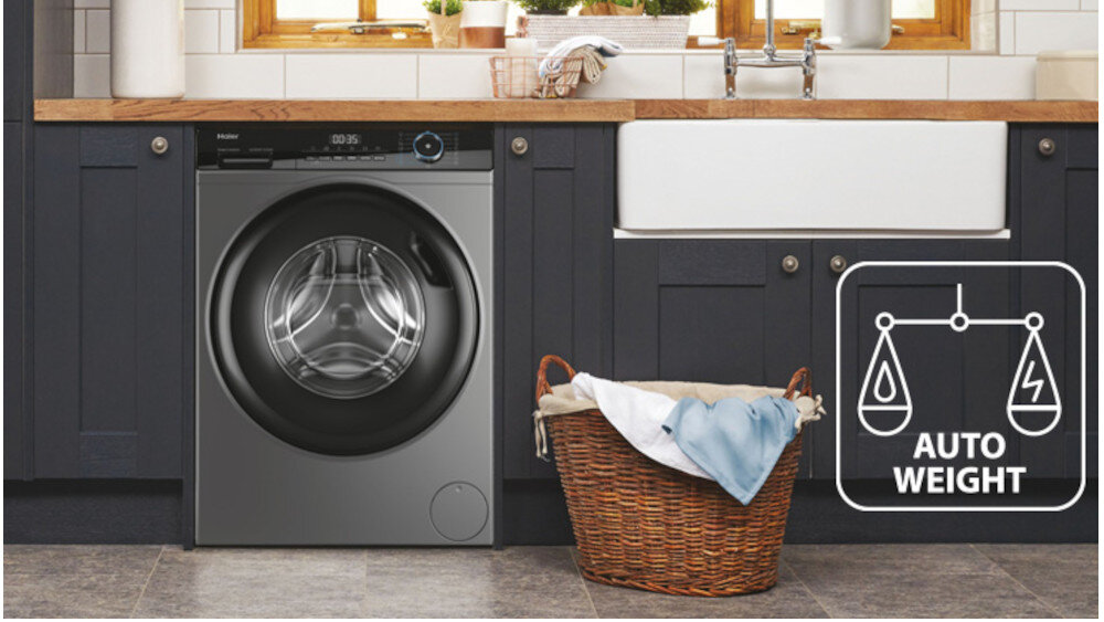PRALKA HAIER I-PRO 3 HW100-B14939-S 10KG, A, 1400RPM DIRECTMOTION oszczędność wody i energii