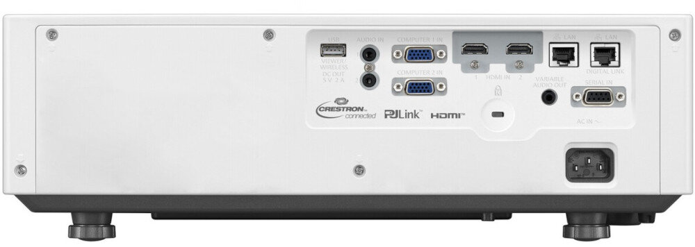 Projektor PANASONIC PT-VMZ50 dostepne porty