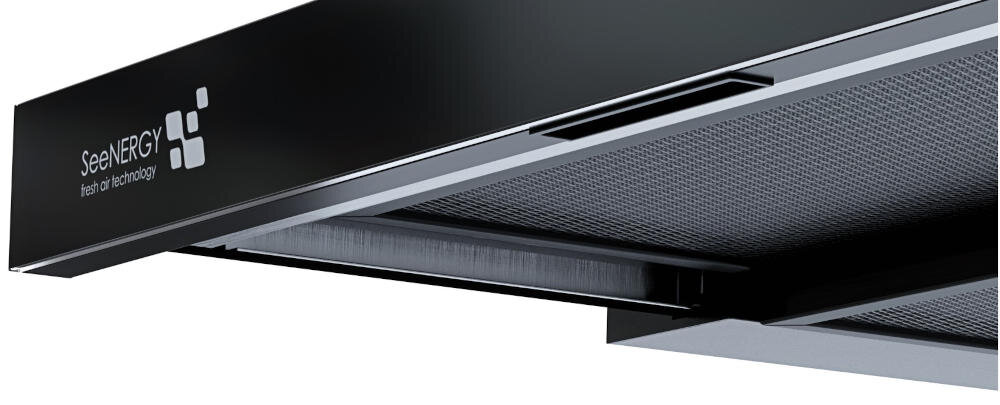 SeeNERGY Telescopica LED 90 BL okap zapach olej opary