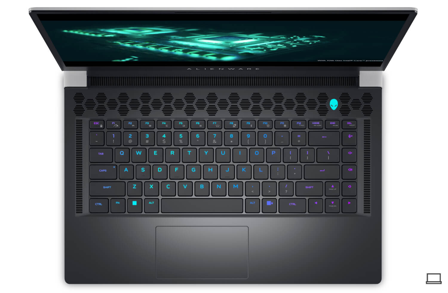 Laptop DELL Alienware x15 R2 15R2 - N-Key Rollover 