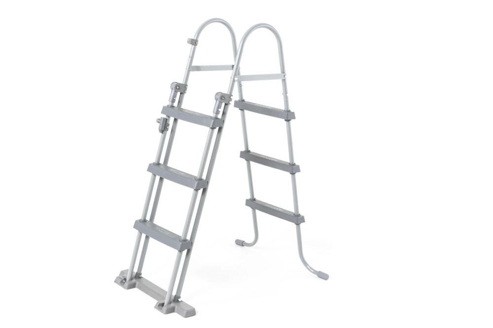 BESTWAY basen drabinka komfort bezpieczeństwo mocne stalowe ramie plastikowe schodki
