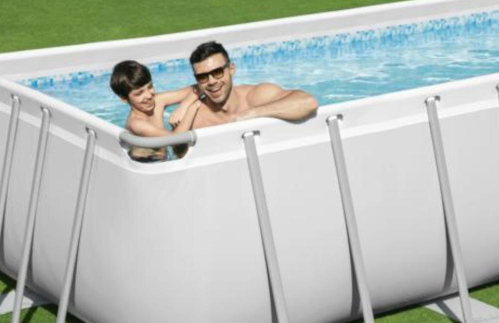 BESTWAY basen funkcjonalny dbałość detale stylowy wkładka wytrzymały materiał odporność