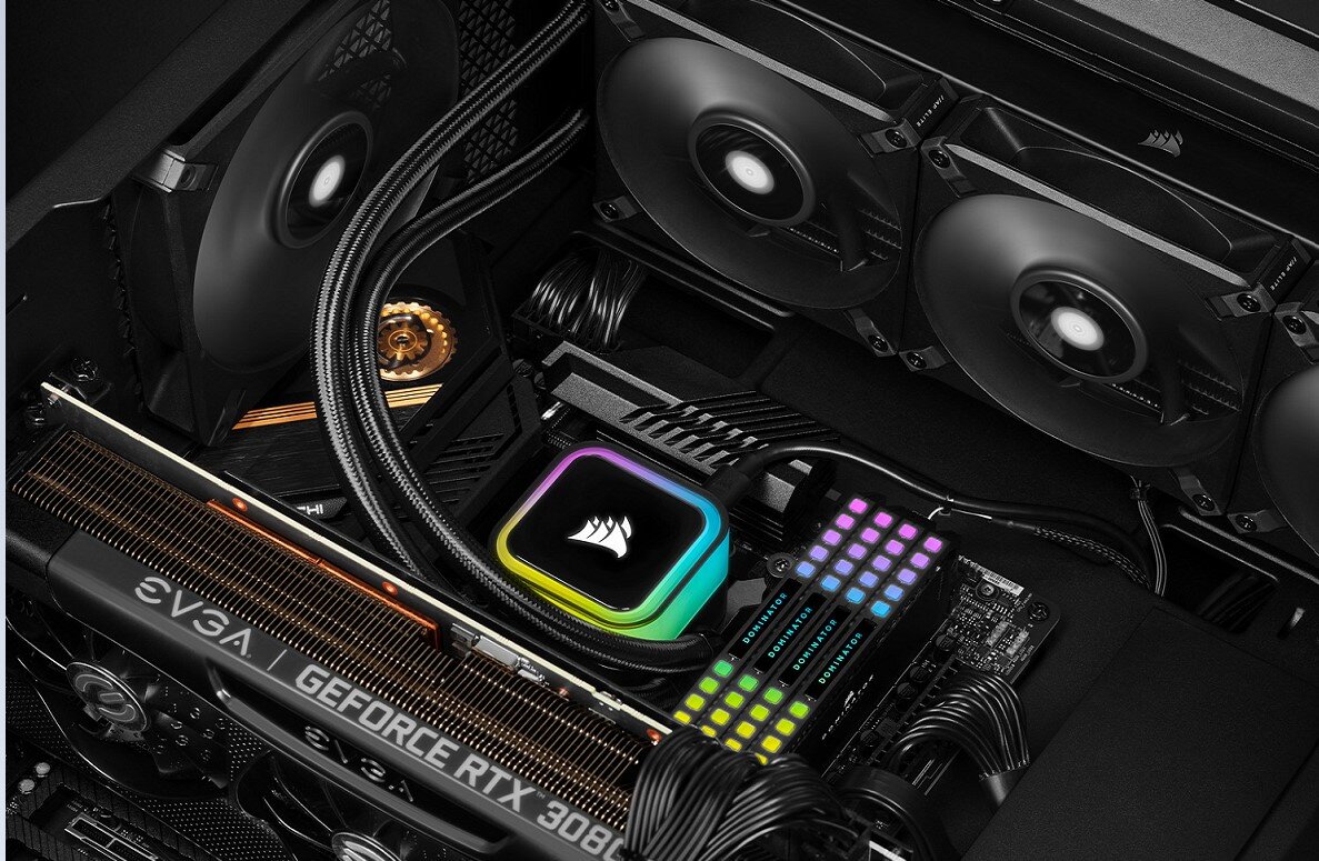 Wentylator CORSAIR Elite wydajny estetyczny doskonałe chłodzenie Prosta instalacja wymiary łożyska Fluid Dynamic Bearing