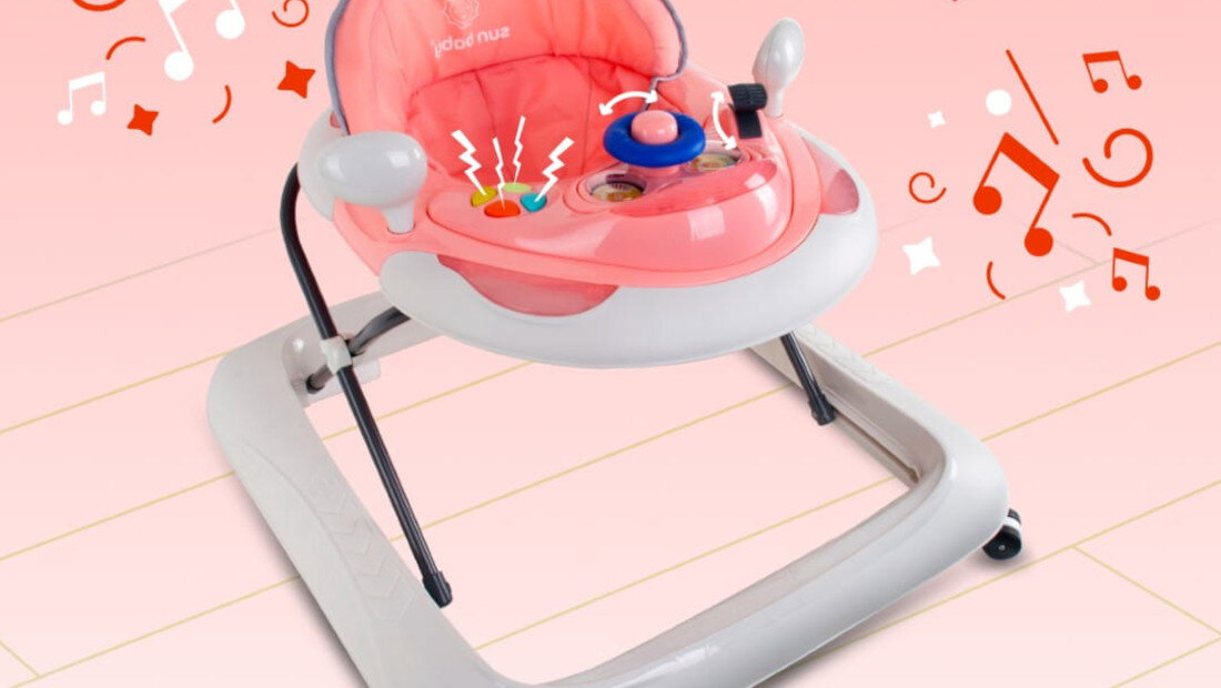 Chodzik SUN BABY B01.019.1.3 Interaktywne elementy Światła i dźwięki oraz interaktywne elementy