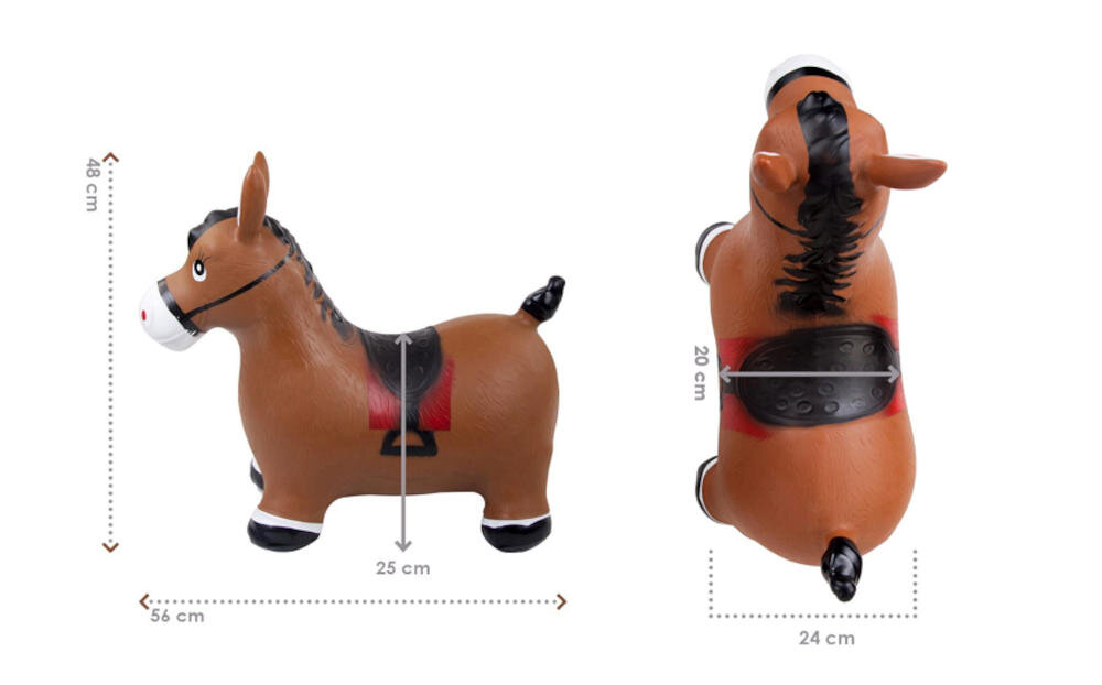 SUNBABY wymiary zabawka skoczek zabawa