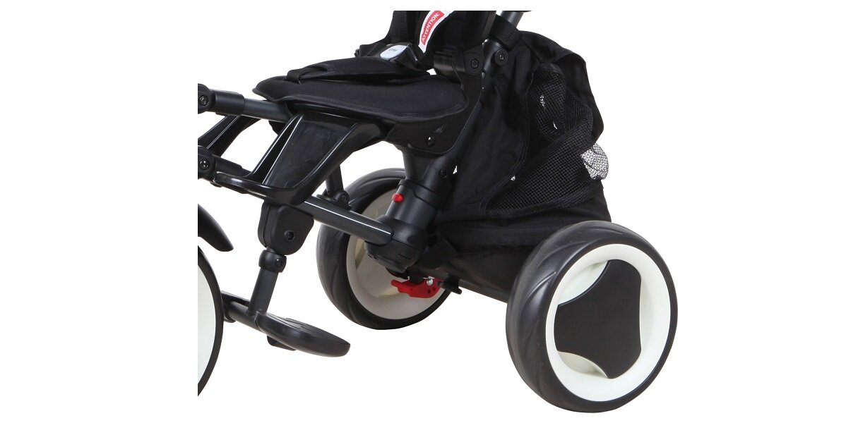 Trojkołowiec QPLAY Rito barierka podnozki pasy