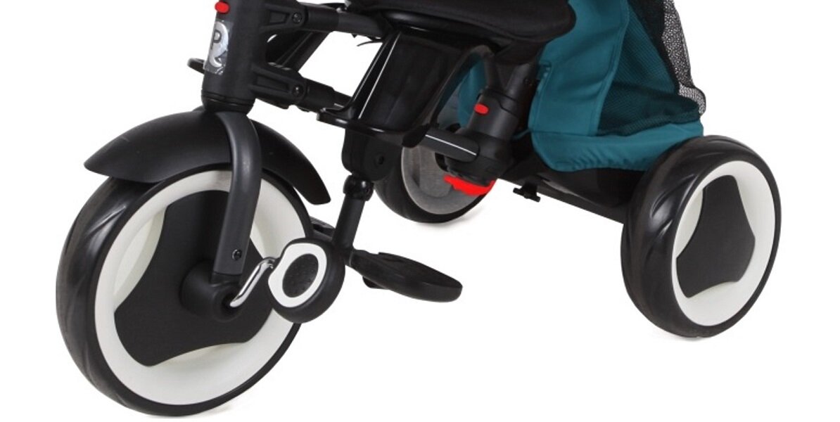 Trojkołowiec QPLAY Rito wolne kolo wolna kierownica kolka bezdetkowe