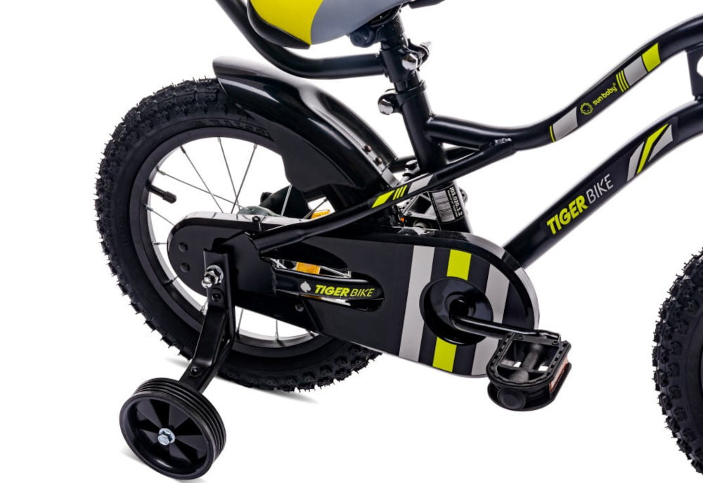 Rower dziecięcy SUN BABY Tiger Bike dodatkowe kolka boczne