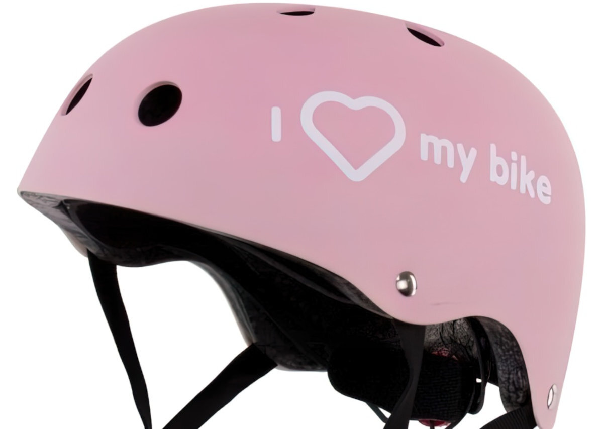Kask rowerowy SUN BABY My bike Różowy dla Dzieci (rozmiar M) idealnie zaplanowana konstrukcja