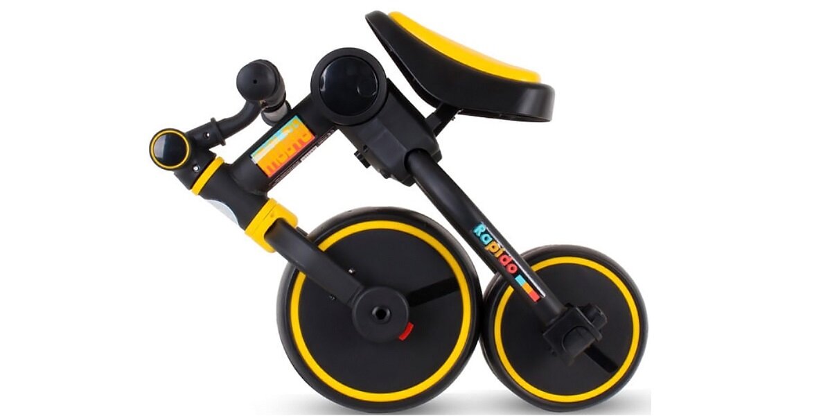 Trójkołowiec SUN BABY Molto Rapido Kompaktowe rozmiary po złożeniu
