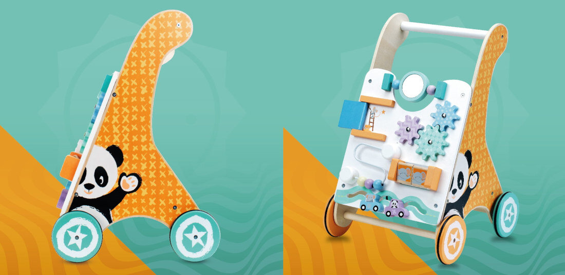 Pchacz dla dziecka SUN BABY E01.059.1.1 Bezpieczeństwo i trwałość