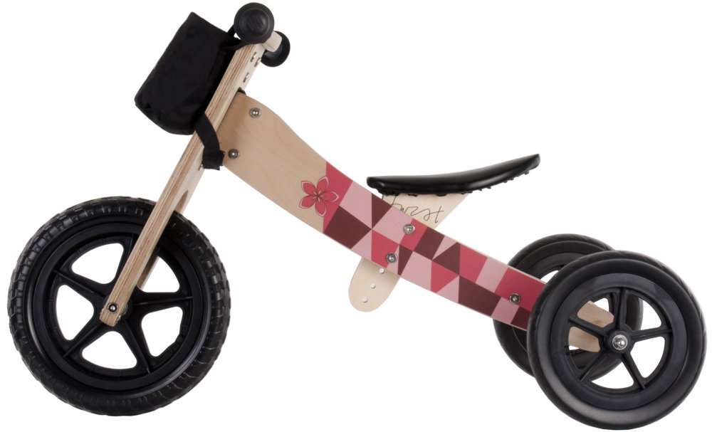 Rowerek biegowy SUN BABY Twist 2w1 Różowy pierwszy rowerek