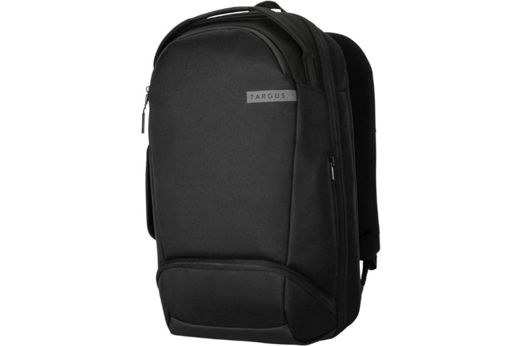 Plecak na laptopa TARGUS Work+ Compact 16 cali czarny wyposażenie wodoodporny wygodny komfortowy zabezpieczenie