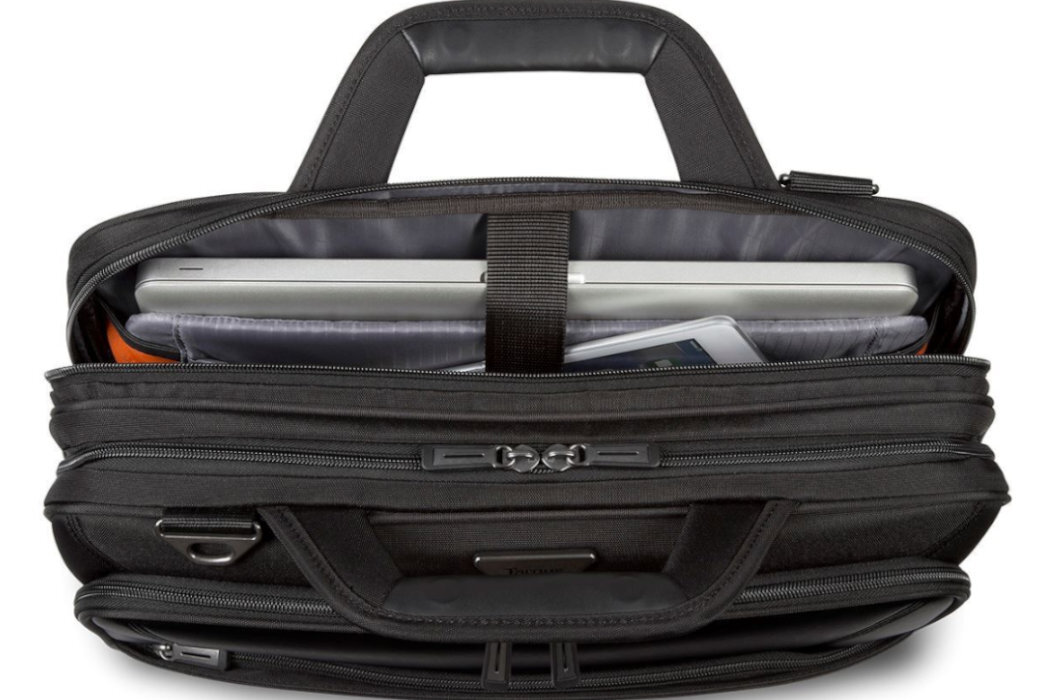 torba na laptopa TARGUS Mobile Elite 15.6-16 cali Czarny wyposażenie wodoodporny wygodny komfortowy zabezpieczenie