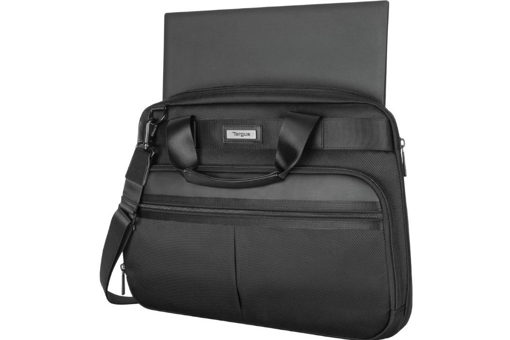 Torba na laptopa TARGUS Mobile Elite Slimcase 13-14 cali Czarny wygoda podróz szkoła praca pojemność wielkość funkcjonalność
