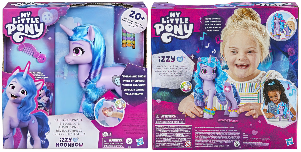 Figurka HASBRO My Little Pony Izzy z błyskotkami F38705L0 opakowanie