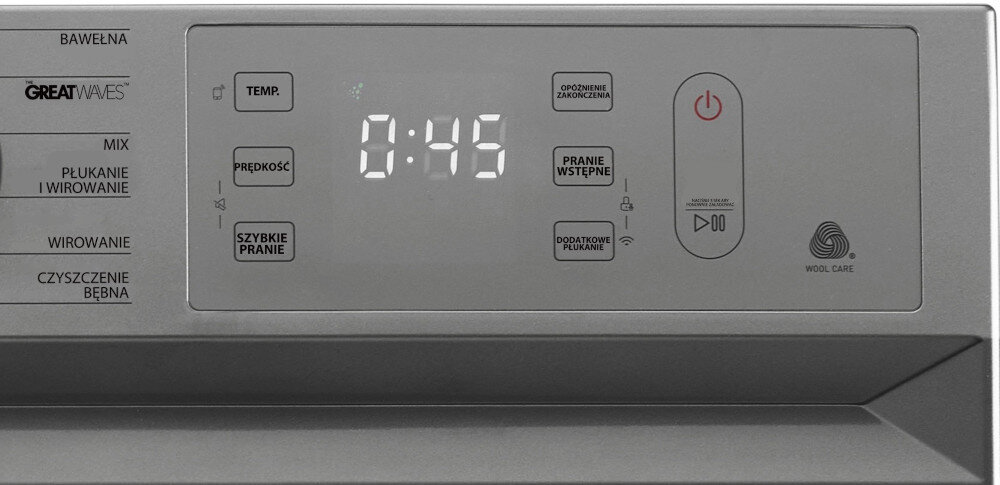 Pralka TOSHIBA TW-BL70A2PL(SS) dodaj pranie start pauza