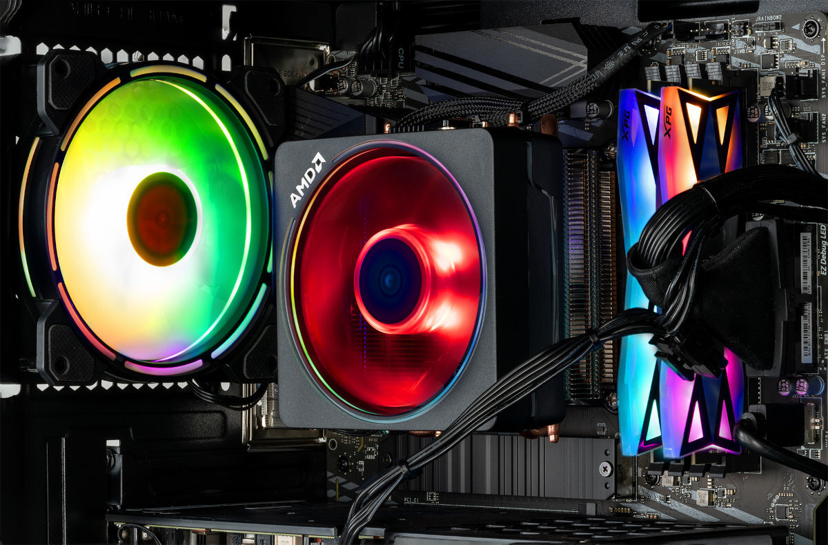 Komputer MAD DOG MD5600X-A12 R5-5600X 16GB RAM 1TB SSD GeForce RTX3060Ti Windows 11 Home plyta glowna