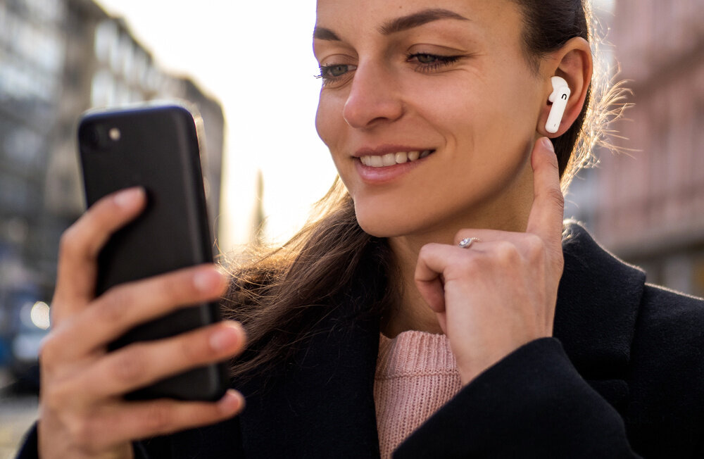 Słuchawki dokanałowe NICEBOY Hive Pins  technologia maxx bass przetworniki częstotliwość pasmo przenoszenia