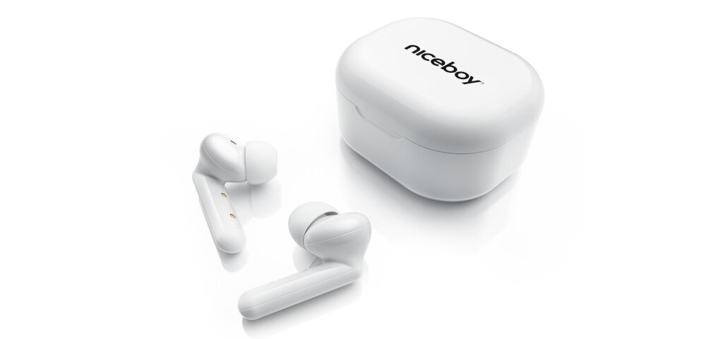 Słuchawki dokanałowe NICEBOY Hive Pins  czas pracy czas działania zasilanie akumulator