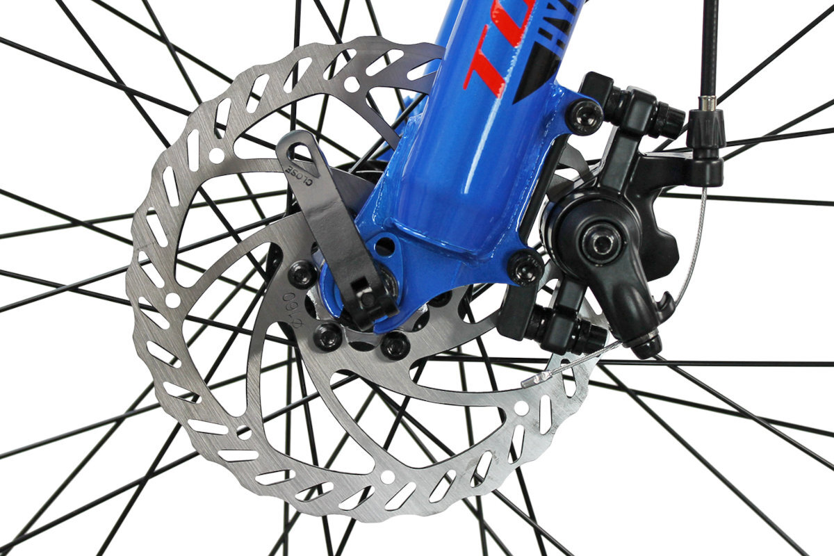 Rower gorski MTB TORPADO Hydra Hardtail M19 27.5 cala meski Czerwono-niebieski Czerwono-czarny hamulce tarczowe vbrake