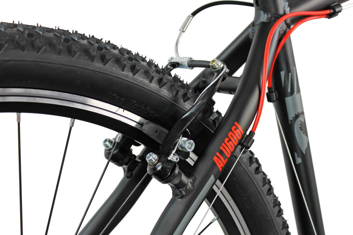 Rower gorski MTB TORPADO Delta Hardtail M16 29 cali meski Czarno-czerwony Czerwono-czarny hamulce tarczowe vbrake