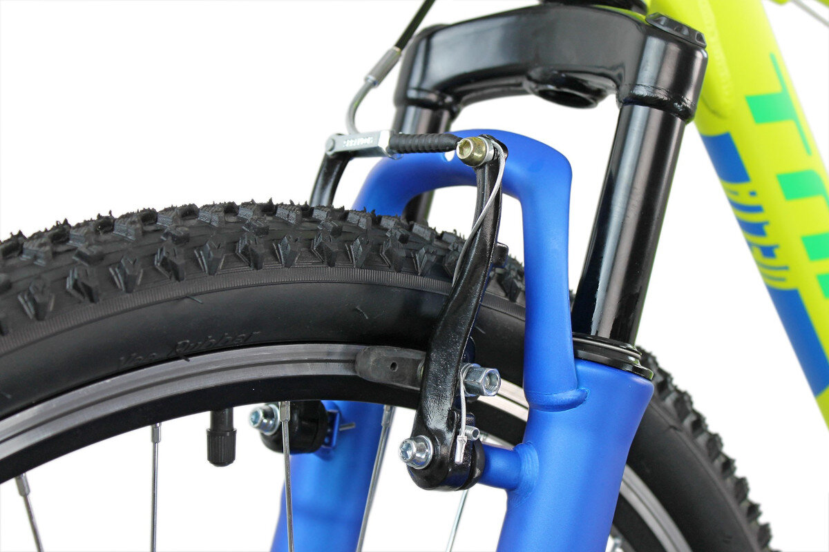 Rower gorski MTB TORPADO Delta Hardtail D18 29 cali damski zolto-niebieski Czerwono-czarny amortyzator