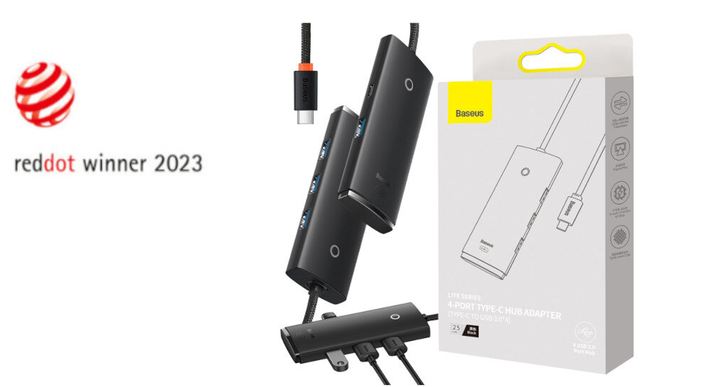 Hub BASEUS Lite Series WKQX030301 reddot
