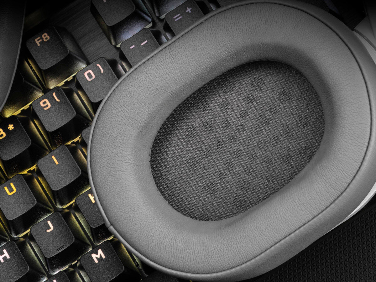 Sluchawki CORSAIR HS55 Stereo Bialy ergonomiczne wykonanie