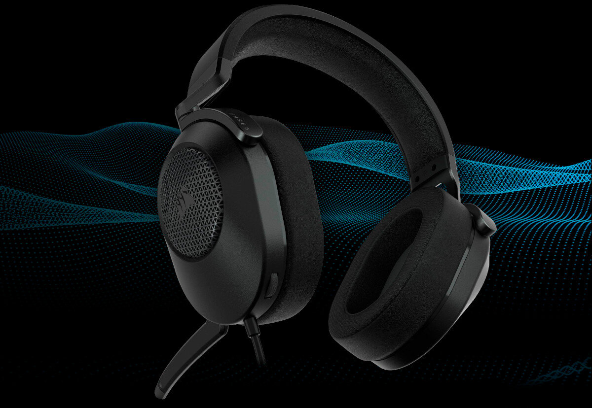 Sluchawki CORSAIR HS65 Surround Czarny wysoka jakosc dzwieku