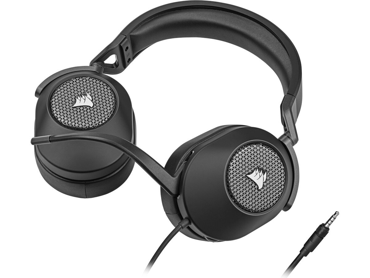 Sluchawki CORSAIR HS65 Surround Czarny wytrzymala budowa
