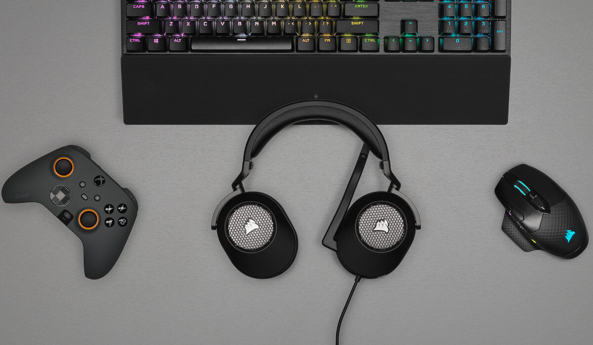 Sluchawki CORSAIR HS65 Surround Czarny profile dzwiekowe